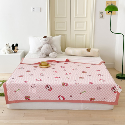 Super soft cool antibacterial summer blanket