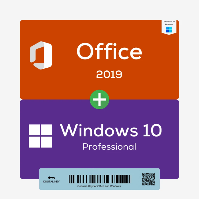 Buy Office 2019 and Windows 11 Pro Bundle